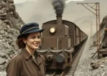 trem conduzido apenas por mulheres