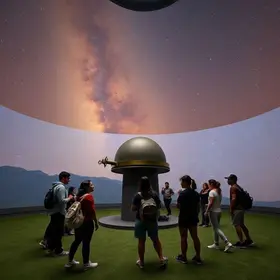 Alunos de Itaguaí visitam Museu de Astronomia
