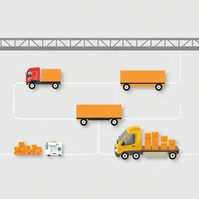 logística para escoamento da produção