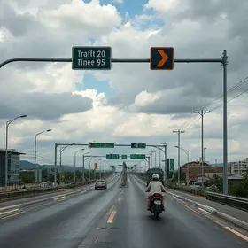 mudança do pórtico do free flow em Itaguaí