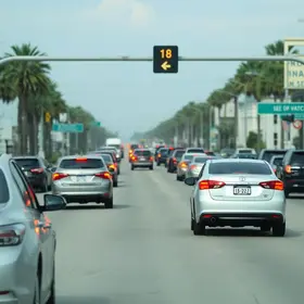 expectativa de tráfego para o feriado de Corpus Christi