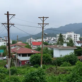 falta de energia após vendaval