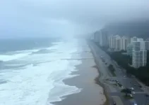 ventos no Rio de Janeiro