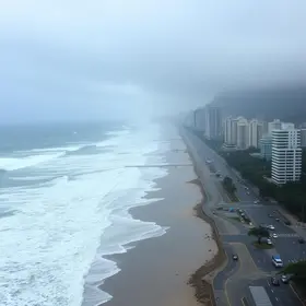 ventos no Rio de Janeiro
