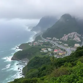 ventos na Costa Verde