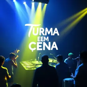 turma em cena